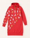 Dresskleit Red & Golden Deers (seest pehmest uhutud dressikangast), lisavaade 1