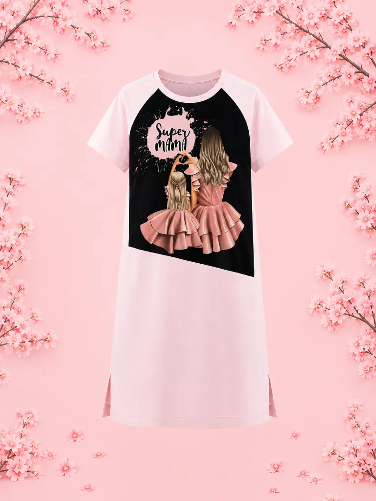 Naiste dresskleit Super Mama, lisavaade 1