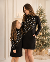 Dresskleit Black & Golden Deers