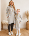 Dresskleit Grey & Golden Deers