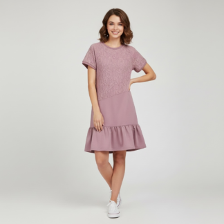 Naiste dresskleit/satsikleit Lacy Rosy Dream (erinevad disaini-ja värvivalikud)