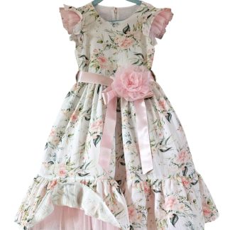 Musliinist pidulik kleit Suvine lilleõis