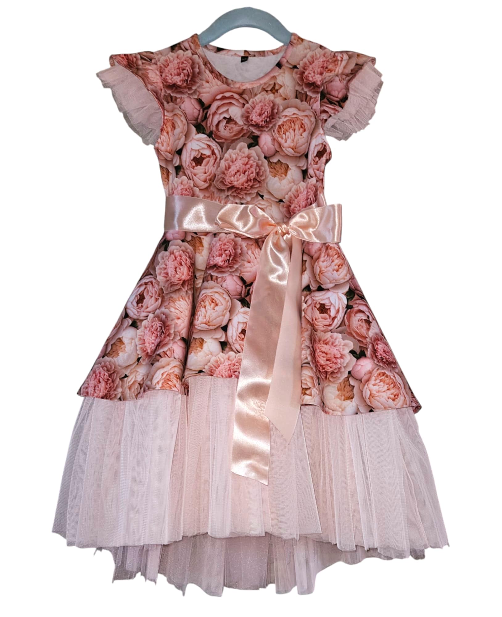 Pidulik tüllkleit Light Pink Peony Dream