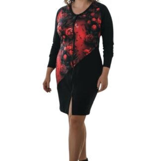 Eest täispika lukuga silmapaistev dresskleit Aphrodite (erinevad kangavalikud)