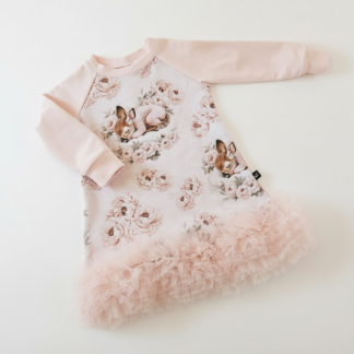 Bämbi kleit pikkade või lühikeste varrukatega